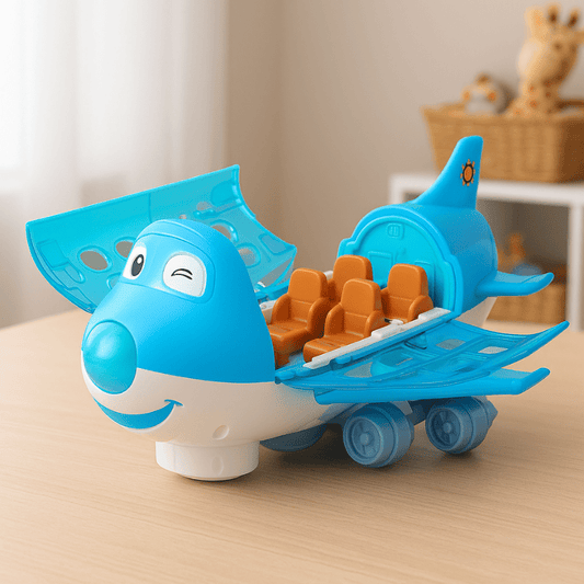 Wonderjet Light Up Electric Airplane Playset Product Image 01