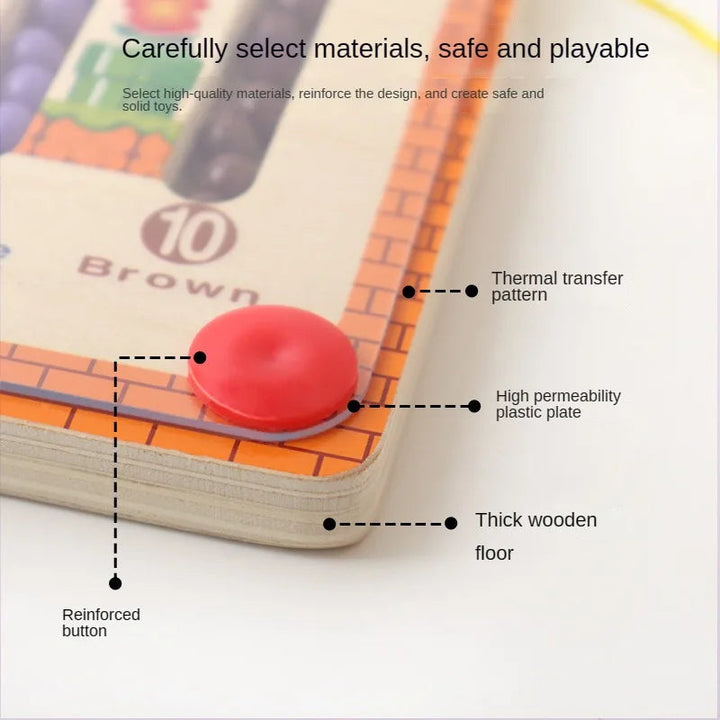 Close-up of the puzzle&