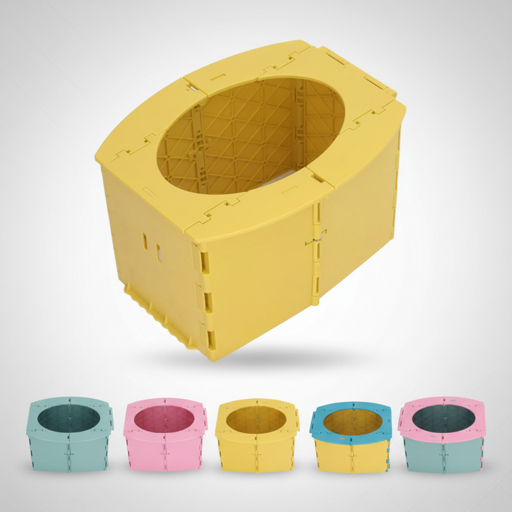 Yellow folding children&